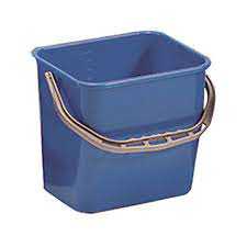 6 Litre Plastic Bucket for MX Trolley Blue