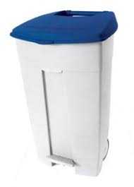 Polar Mobile Waste Bin - pedal operation 120 litre