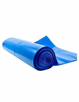 Blue Plastic Bags on Roll 26x44  Box 200