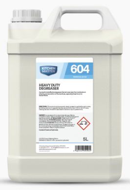 604 - HEAVY DUTY DEGREASER - 4x5L