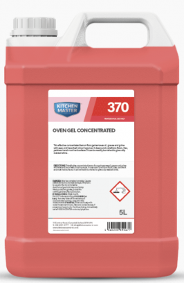 370 - CONCENTRATED OVEN GEL - 4x5L