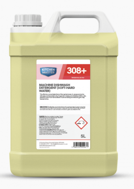 308PLUS - MACHINE DISHWASH DETERGENT (Soft -Hard Water)- 20L