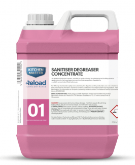 RELOAD NO 1 - SANITIZER DEGREASER - 4x2L