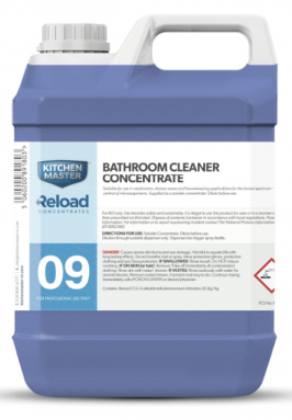 RELOAD NO 9 - BATHROOM CLEANER Super Concentrate - 4x2L