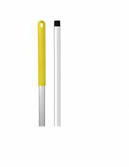 Aluminium Colour Coded Abbey Mop Handle yellow (Socket Mops)
