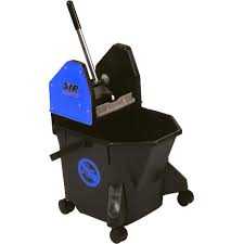 SYR TC20 Ebony Combo Bucket & Wringer Blue Recycled Plastic