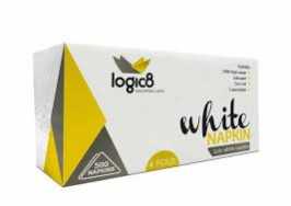 Logic8-30cm-1ply-4fold-napkins--10-x-500s-