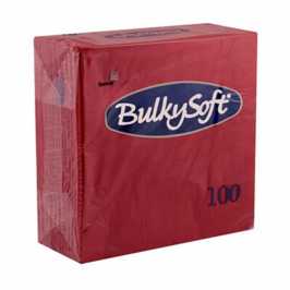Bulkysoft-33x33cm-Burgundy-2ply-4fold-Lunch-Napkins--20x100-