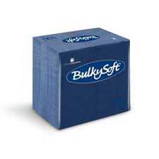 BulkySoft 40x40cm Navy 2ply 8 fold Dinner Napkin (20x100)
