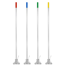 Lightweight anodised aluminium/Blue handle grip