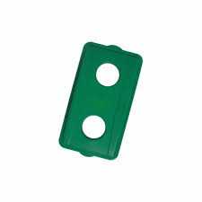 Red lid only with 2-hole opening for Wall Hugger bin