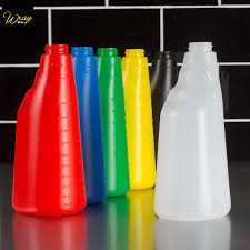 Solid Yellow Trigger Spray Bottle 600ml