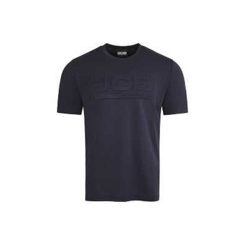 JCB UNISEX 3D EMBOSSED T-SHIRT NAVY