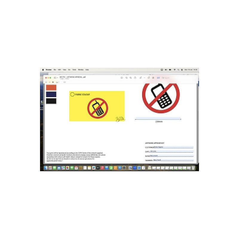 Logo Back Print & Application Special Valeo Foods