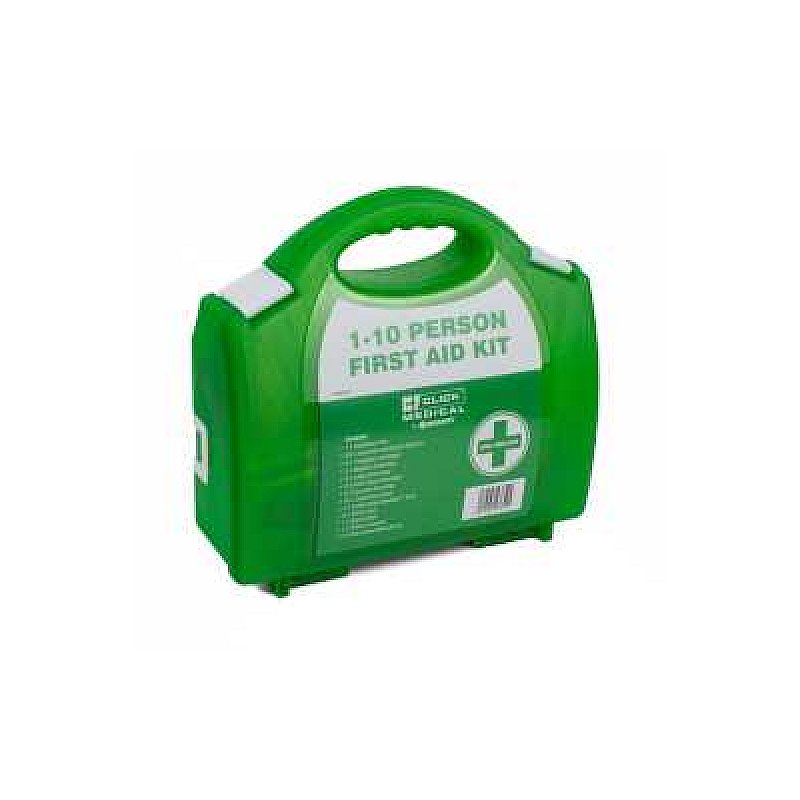 1-10 HSE IRISH FIRST AID KIT C/W EYEWASH AND BURN DRESSINGS