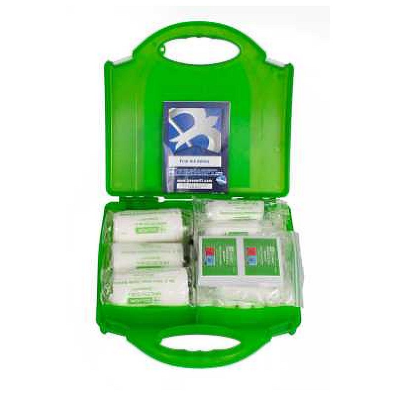 11-25 HSE IRISH FIRST AID KIT C/W EYEWASH AND BURN DRESSINGS