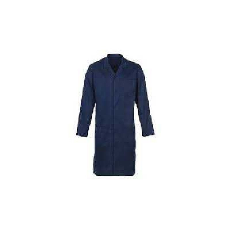 Supertouch Polycotton Food Coat Navy