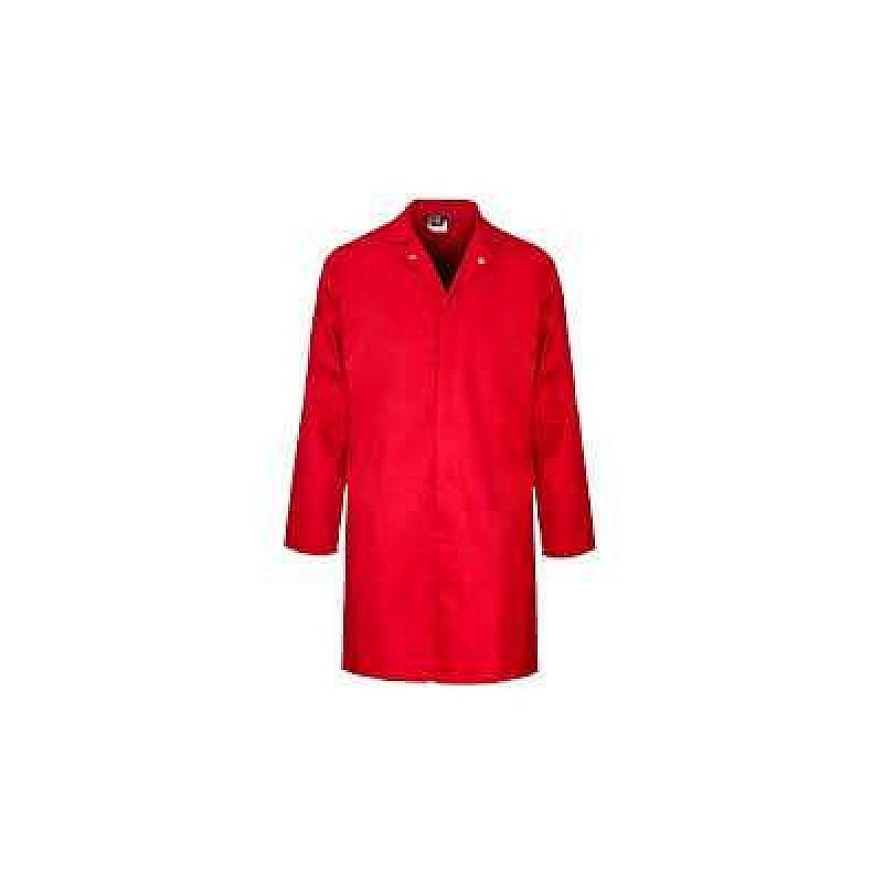 Supertouch Polycotton Food Coat Red