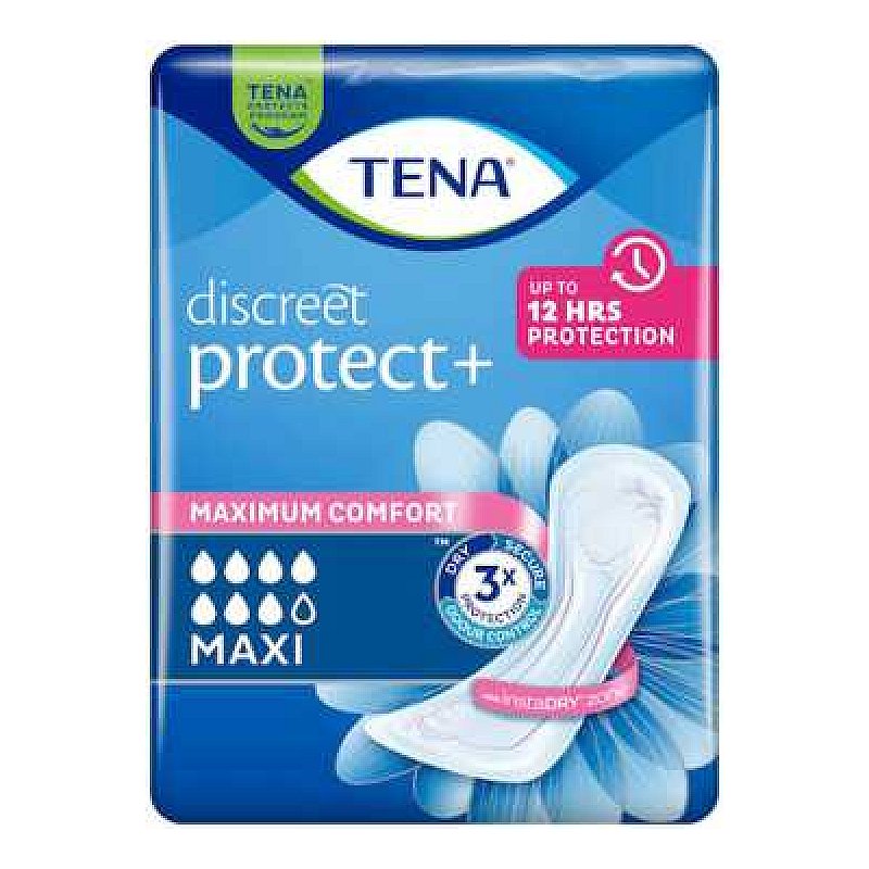 Tena Discreet Protect Plus 7 Absorbency Pads x 6