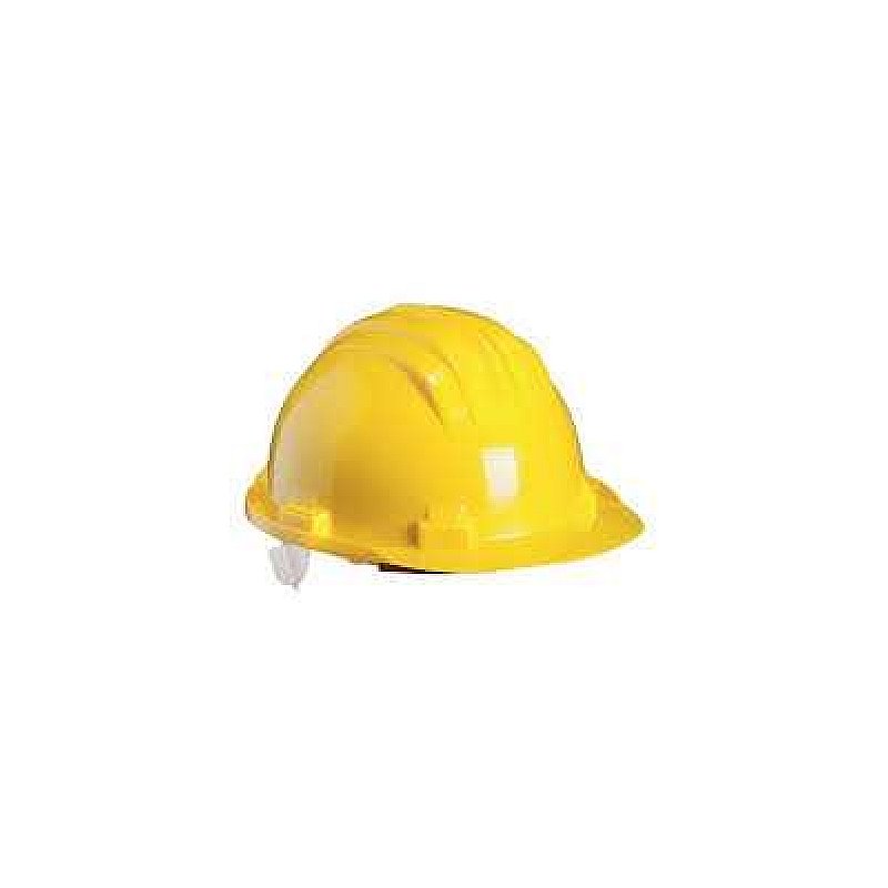 5-RG Safety Helmet with wheel ratchet Yellow
