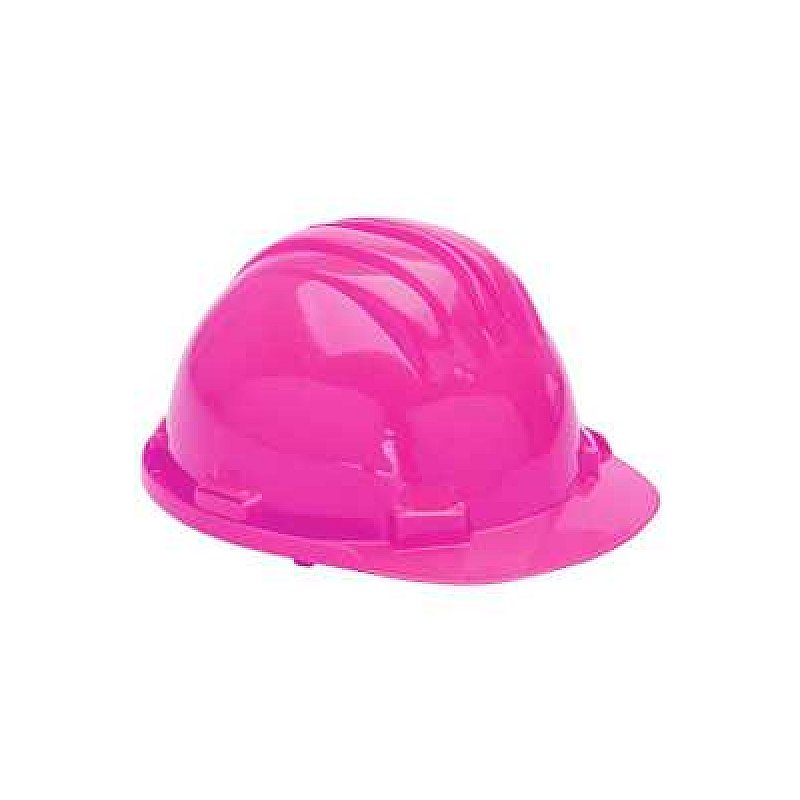 5-RG Safety Helmet with wheel ratchet Pink