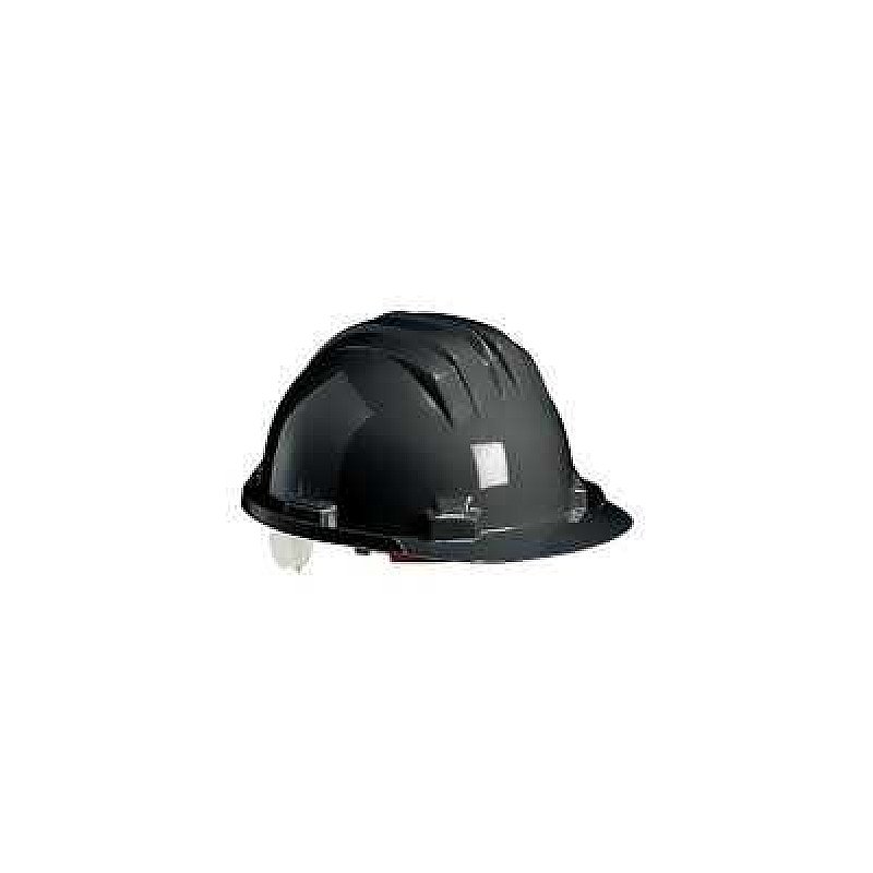 5-RG Safety Helmet with wheel ratchet Black