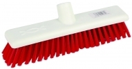 Economy Washable Broom 12\" Red