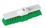 Pro Flat Sweeping Broom 12\" Green Soft