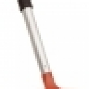 Deluxe window scraper with 10" (25cm) chrome handle